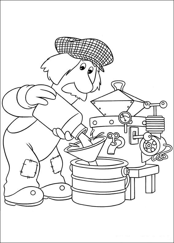Coloriage Pierre le facteur #19981 à imprimer Coloriage Pierre le facteur #19981 à imprimer