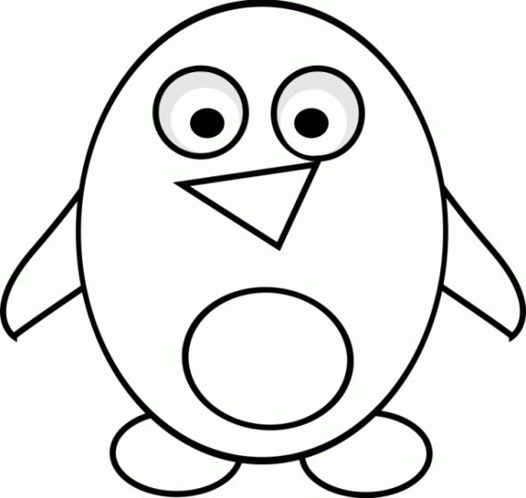 Un pingouin joyeux sur un iceberg sous un ciel étoilé
