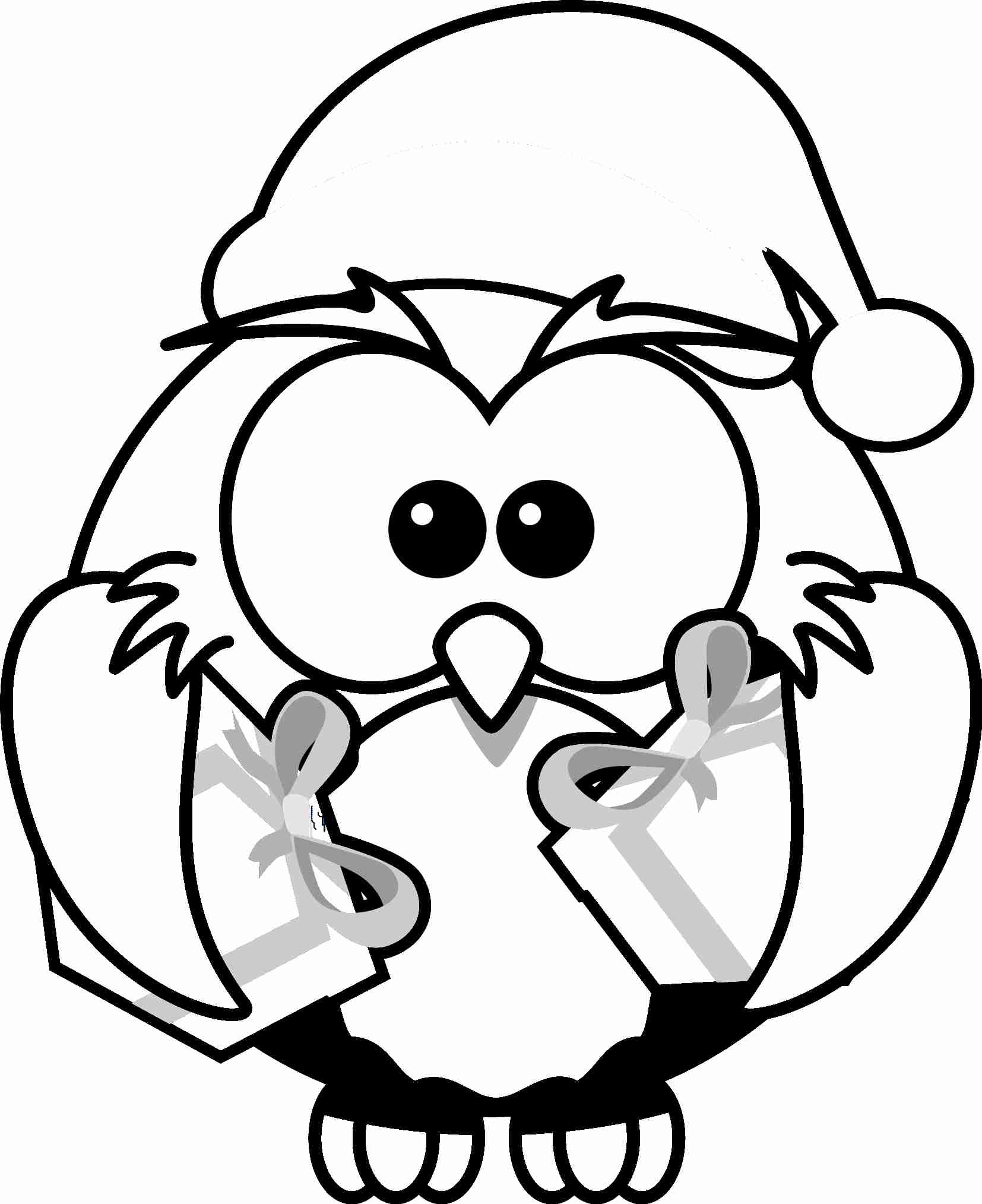Un pingouin tout en douceur sur un fond simple