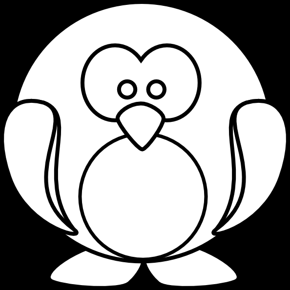 Pingouin sur la banquise avec des flocons de neige