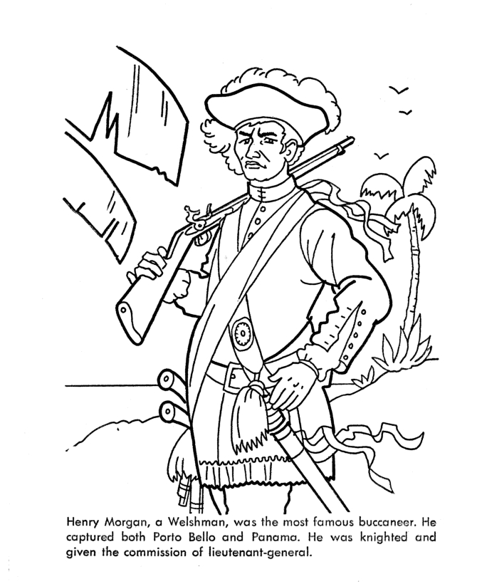 Un pirate en pleine exploration sur son navire