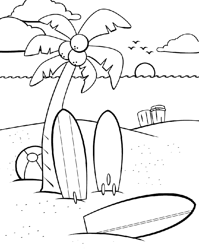 Enfants jouant sur la plage avec des accessoires d’été