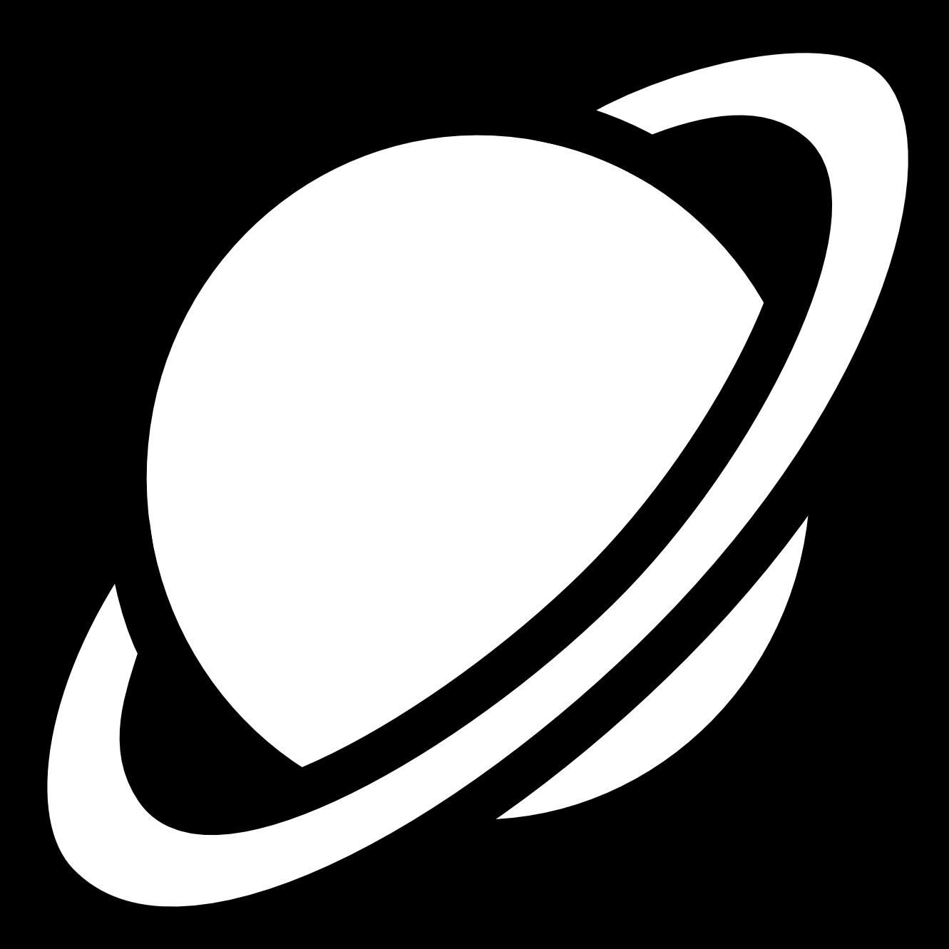 Coloriage d'une planète entourée d'étoiles et d'une comète