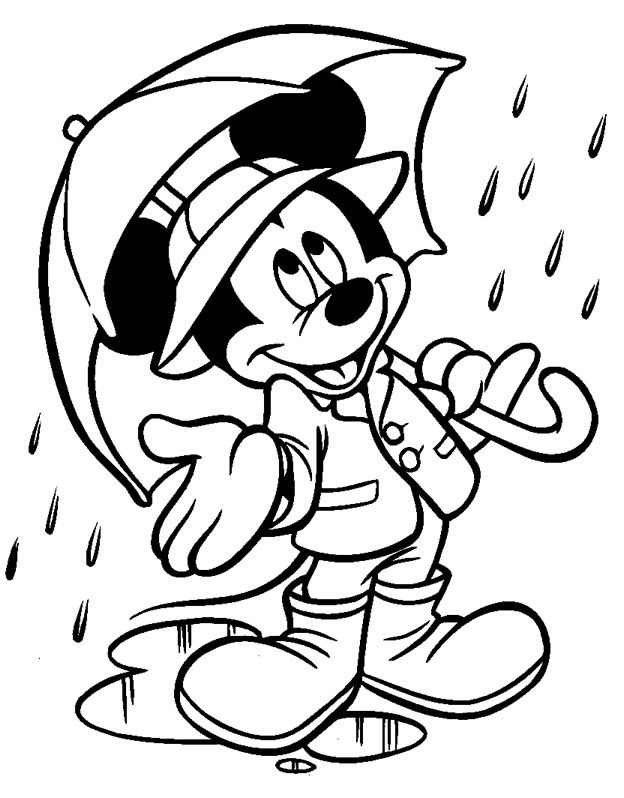 Un enfant et un parapluie sous la pluie avec des gouttes tombantes