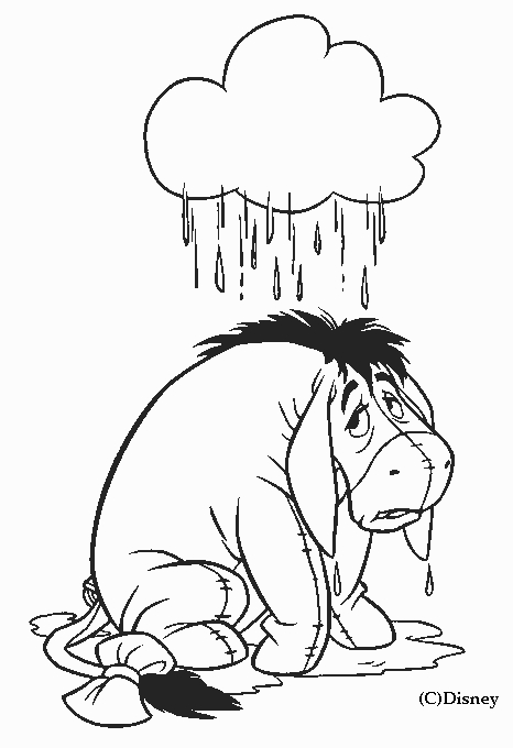 Un enfant sous la pluie avec un parapluie et des gouttes d'eau