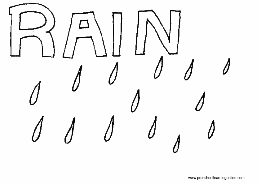 Coloriage Pluie #33926 à imprimer Coloriage Pluie #33926 à imprimer