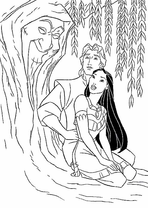 Coloriage Pocahontas #52938 à imprimer Coloriage Pocahontas #52938 à imprimer