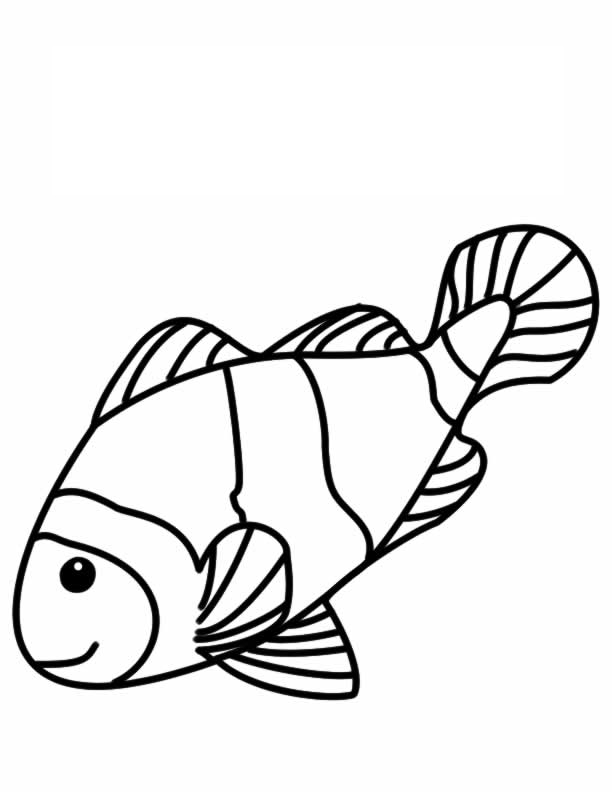 Un poisson coloré évoluant dans les profondeurs marines
