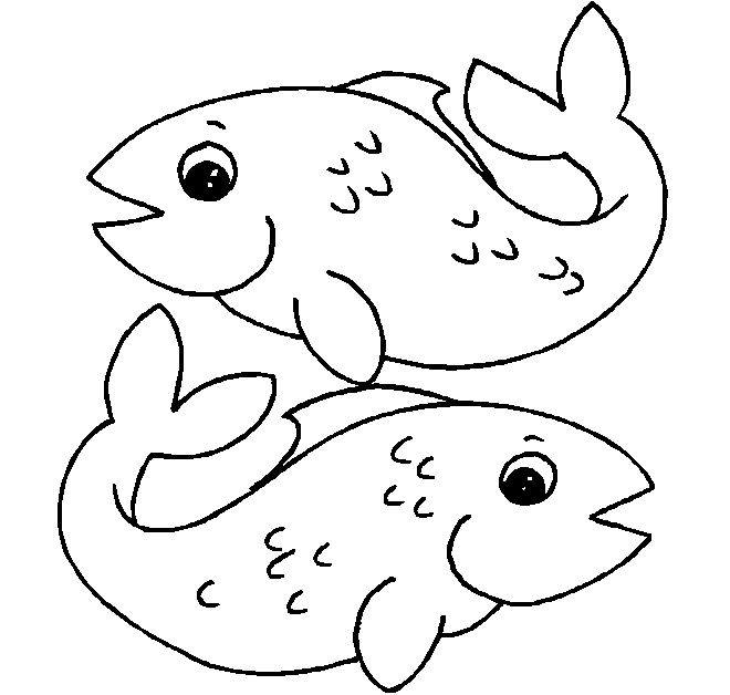 Coloriage d'un poisson tropical dans un décor aquatique