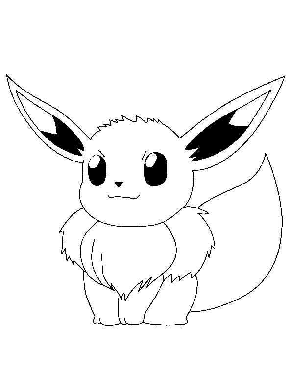 Coloriage de Pokémon Go avec un personnage en action dans un paysage naturel