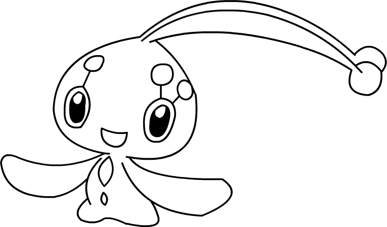Coloriage de Pikachu en pleine action dans un décor naturel