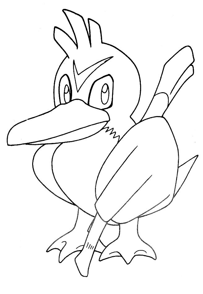 Coloriage de Pokémon Go : un personnage emblématique en pleine action