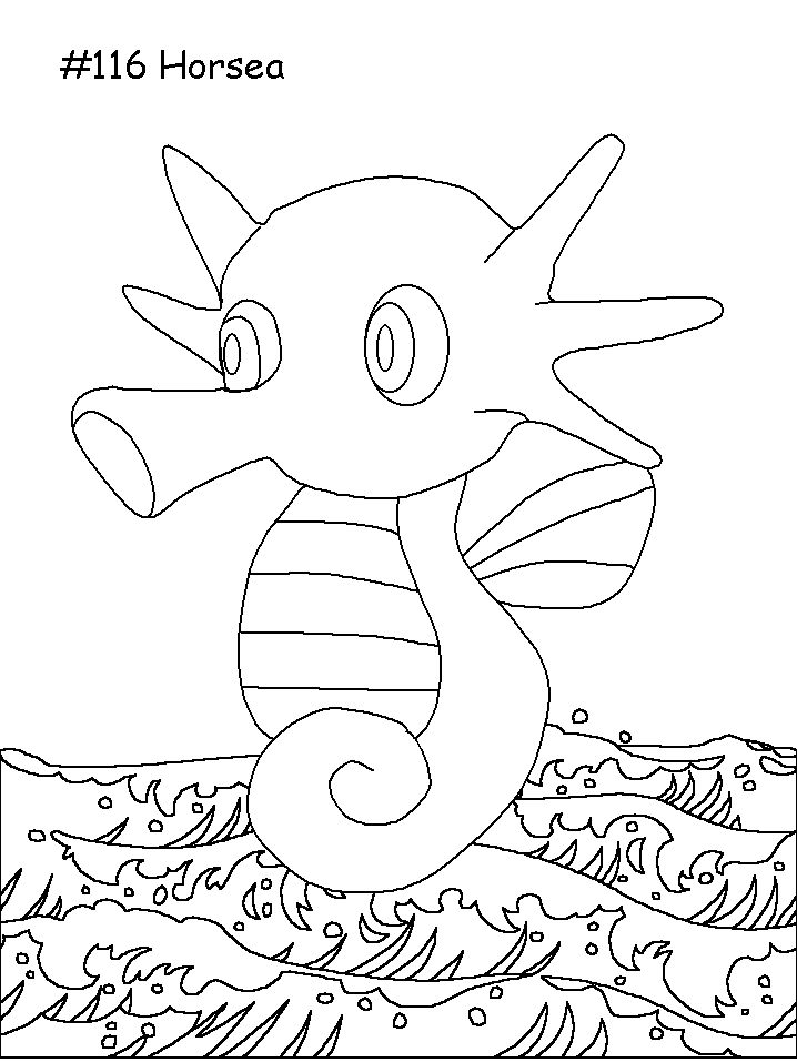 Coloriage de Pikachu en pleine action dans un décor naturel