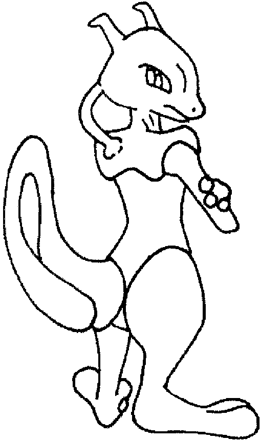 Pikachu en pleine action sous un ciel nuageux