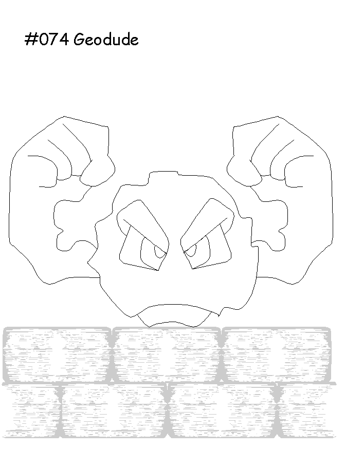 Coloriage de Pokémon Go avec un personnage emblématique en action