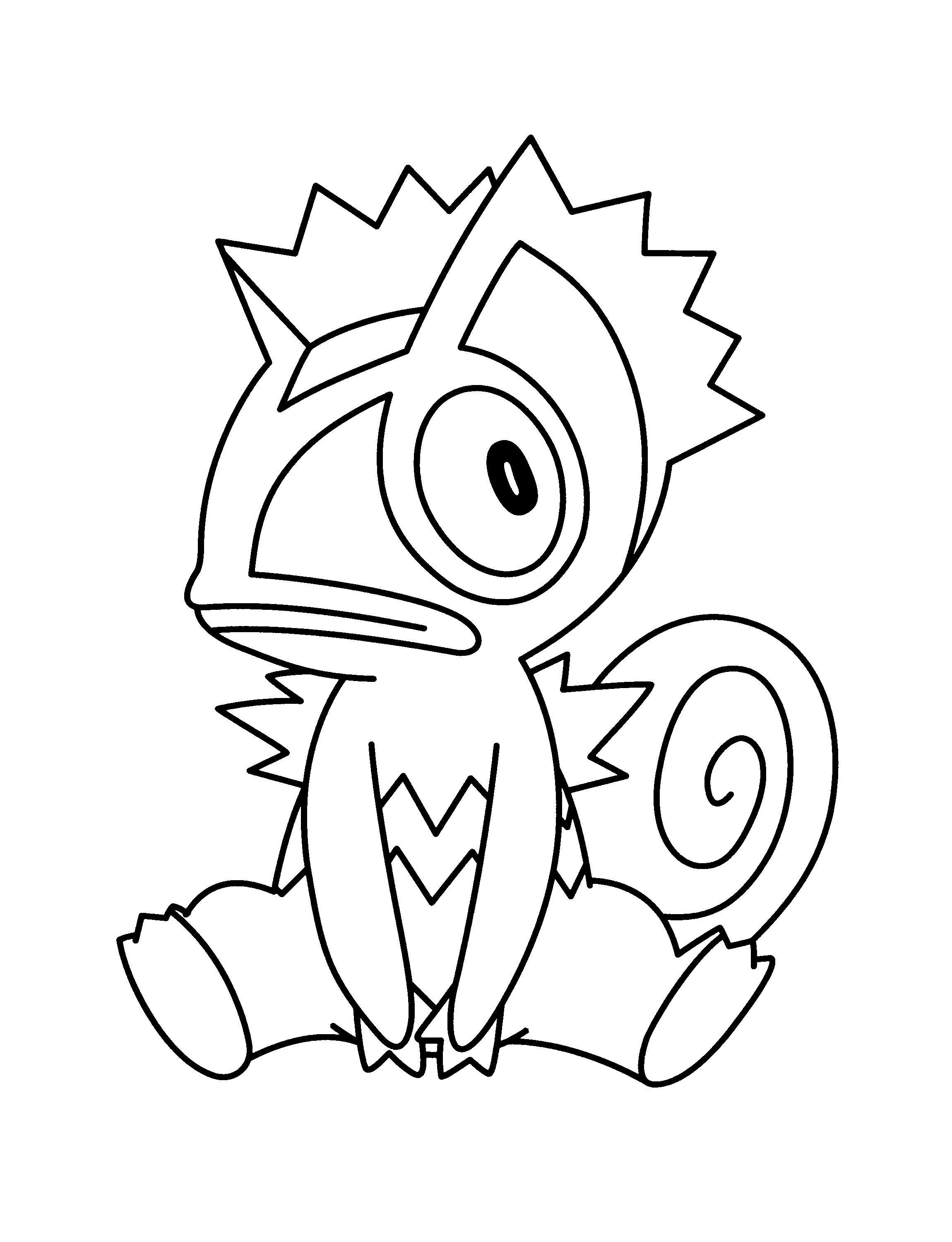 Pokémon en pleine aventure sur un fond naturel