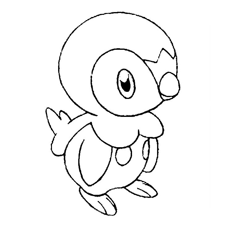 Coloriage d'un Pokémon en pleine action dans un environnement naturel