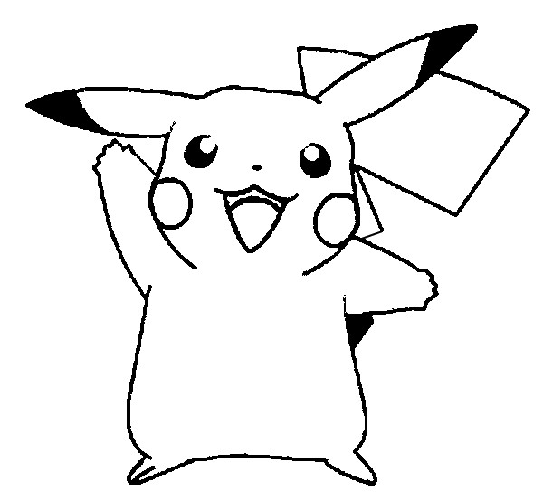 Coloriage d'un Pokémon en pleine action dans un environnement naturel