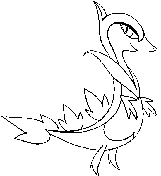 Un Pokémon emblématique prêt à être colorié dans un décor naturel