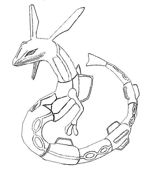 Coloriage d'un Pokémon en pleine action dans un environnement naturel
