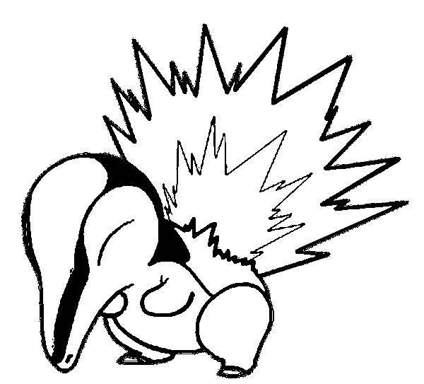 Scène de Pokémon avec un personnage emblématique dans un décor naturel