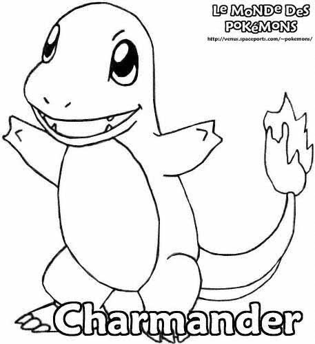 Coloriage d'un Pokémon en pleine action dans la nature