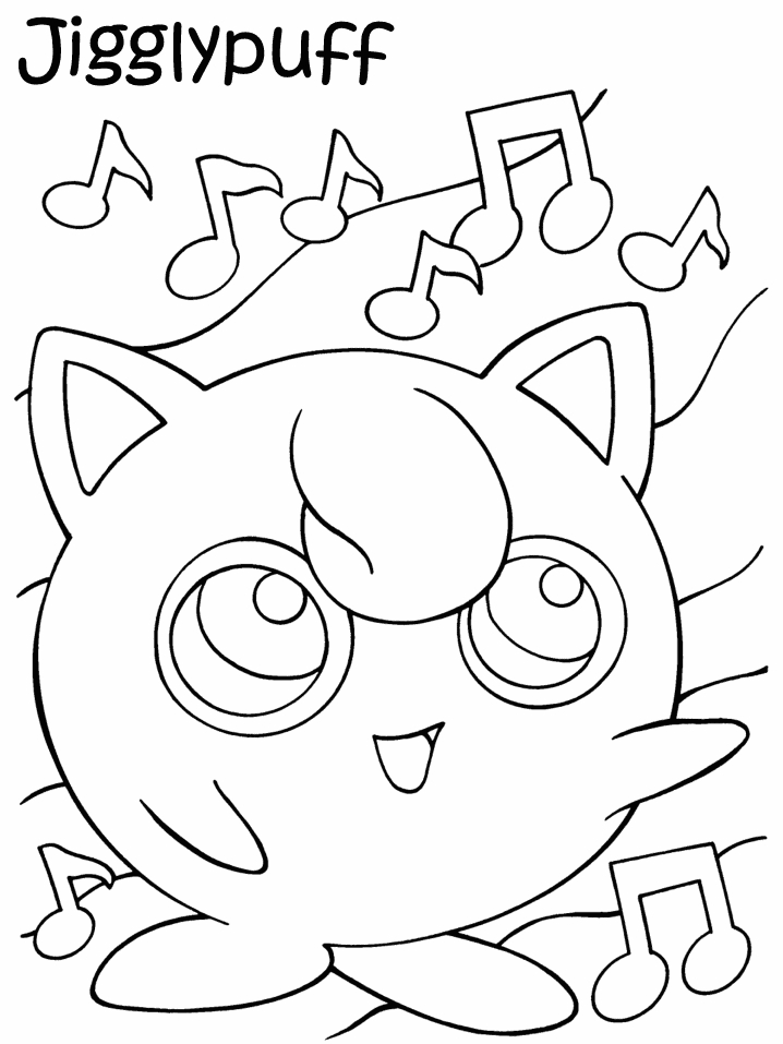 Coloriage d'un Pokémon en pleine action dans un décor naturel