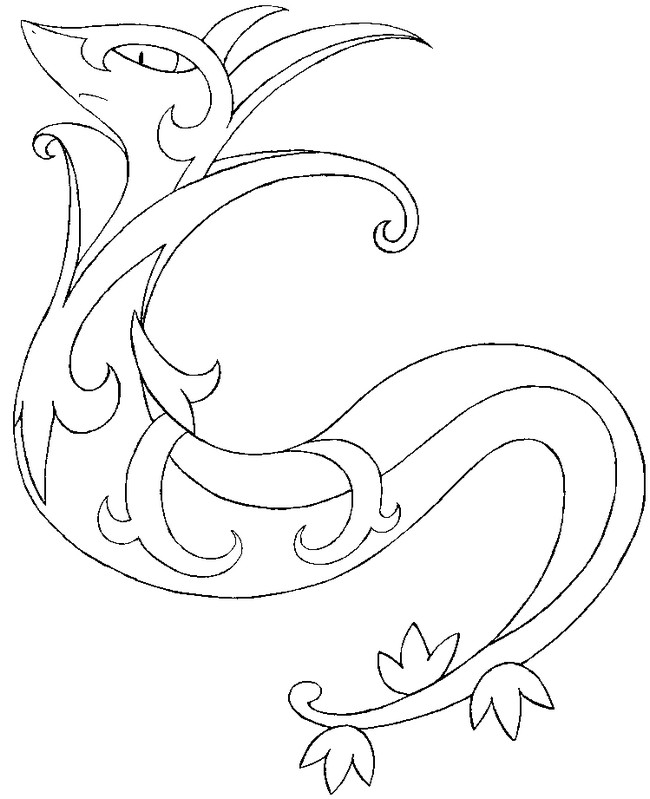Coloriage de Pokémon avec un Pikachu sous un ciel ensoleillé