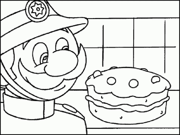 Coloriage Pompier #31875 à imprimer Coloriage Pompier #31875 à imprimer