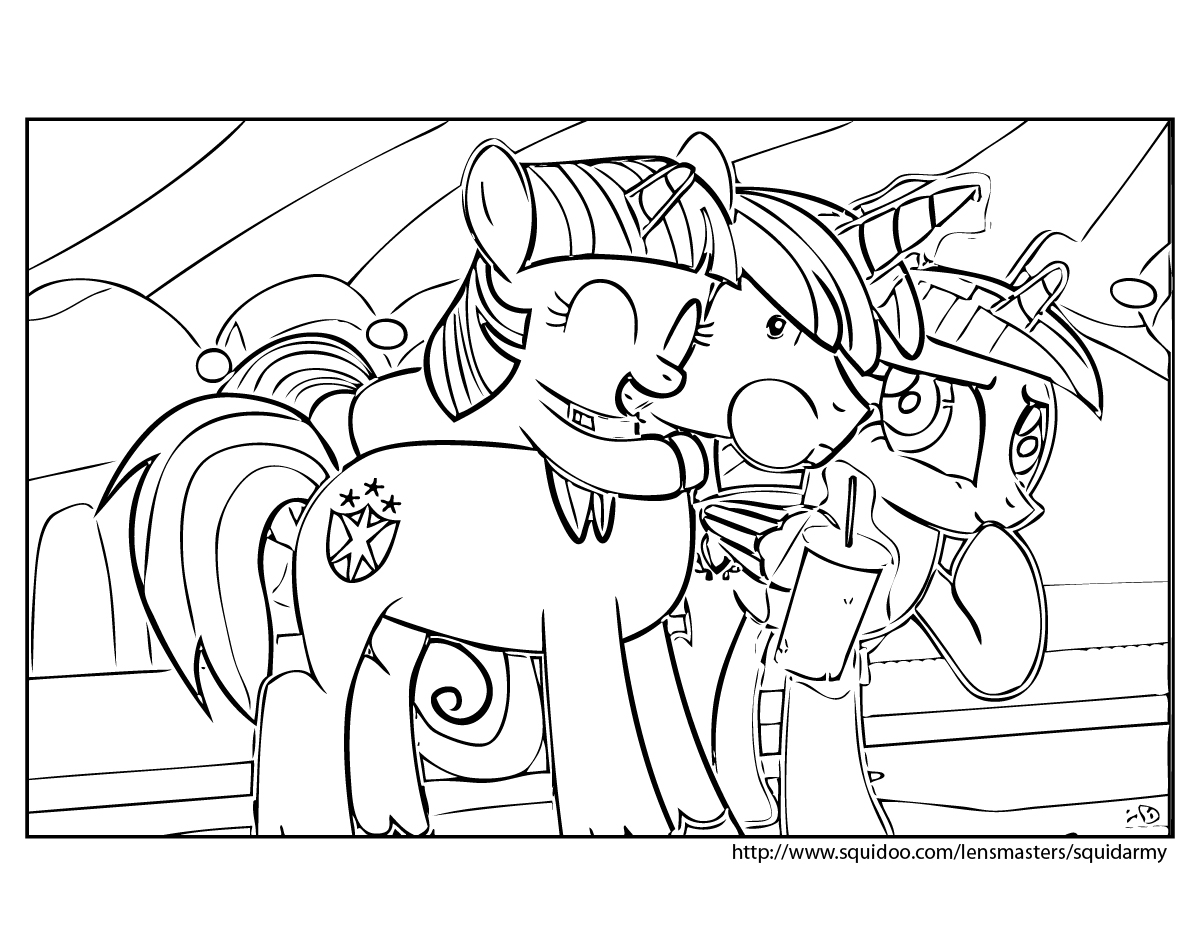 Un poney joyeux se promenant dans un champ fleuri Un poney joyeux se promenant dans un champ fleuri