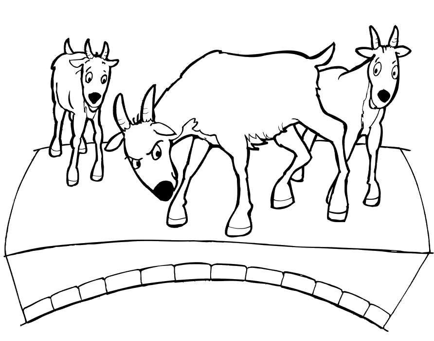 Coloriage d'un pont au-dessus d'une rivière entourée d'arbres