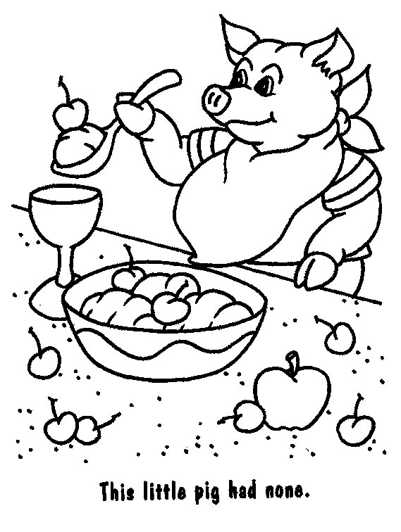 Un porc joyeux se baladant dans un pré verdoyant