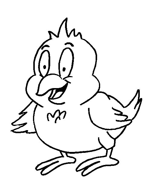 Un poulet amusant se promenant dans un champ verdoyant