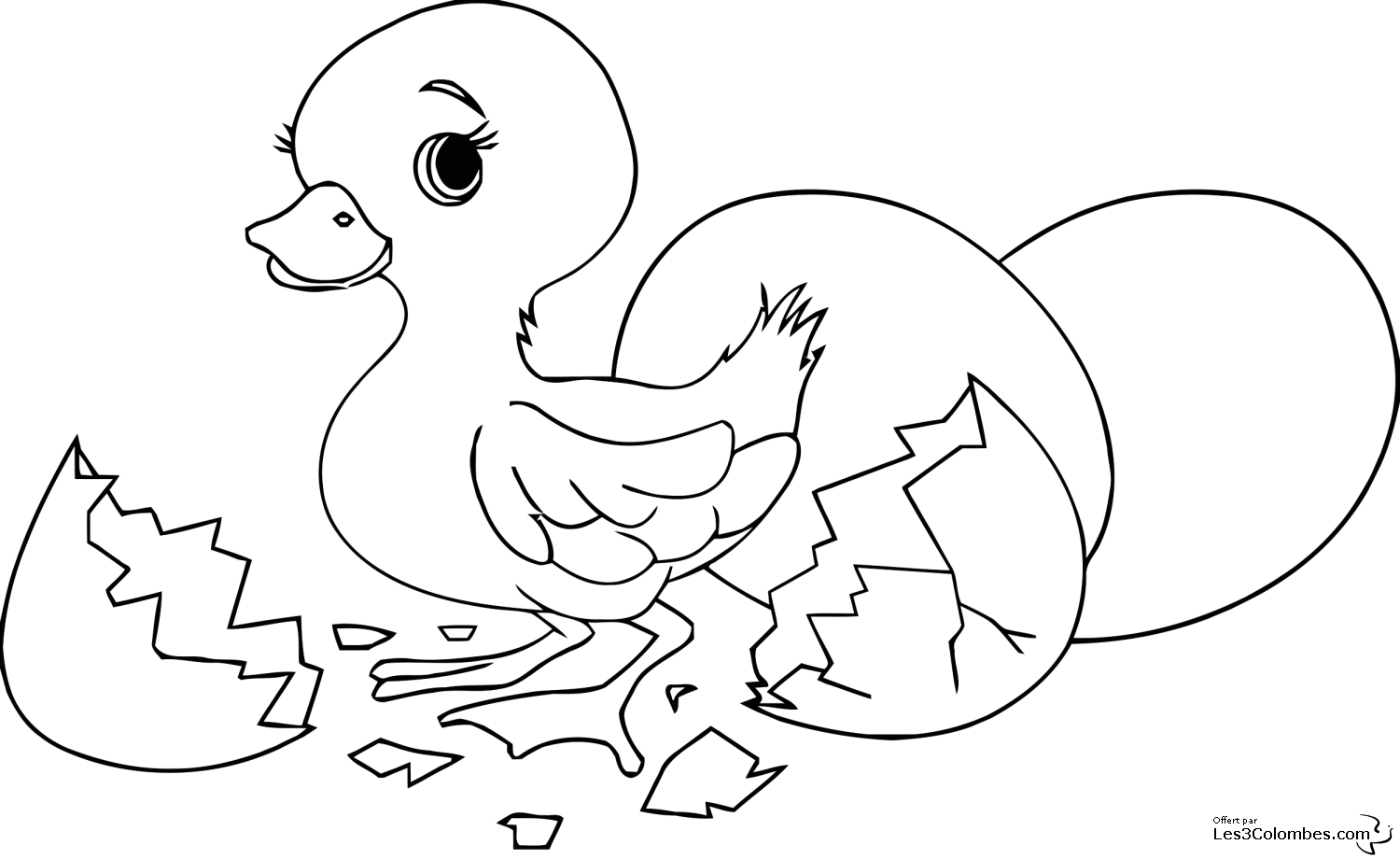 Un poussin curieux explorant un environnement joyeux