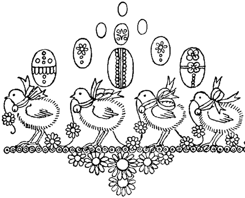 Un poussin joyeux dans un champ de fleurs