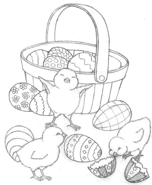 Un poussin joyeux se tenant sur un brin d'herbe