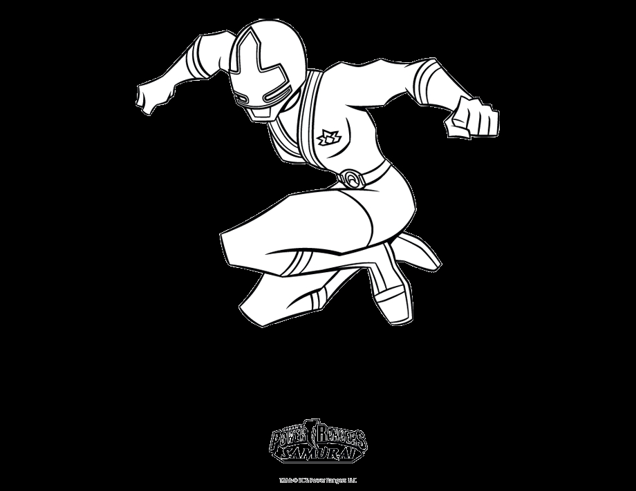 Coloriage des Power Rangers en pleine action sur fond urbain
