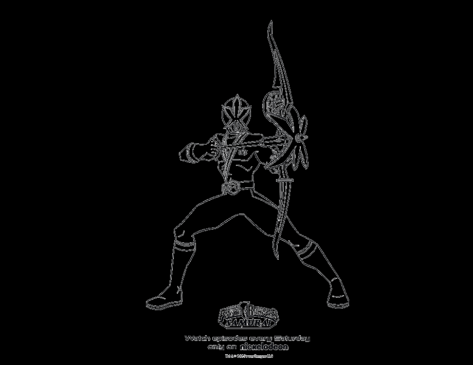 Coloriage des Power Rangers en pleine action avec leurs costumes emblématiques