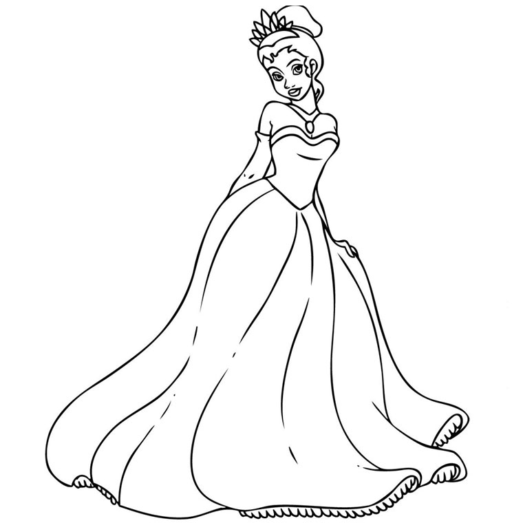 Une princesse souriante dans un jardin fleuri