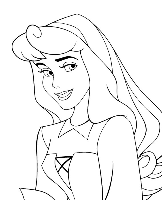 Coloriage d'une princesse élégante dans un jardin fleuri