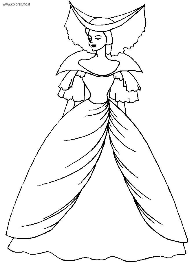 Une princesse rêveuse parmi des fleurs et des nuages