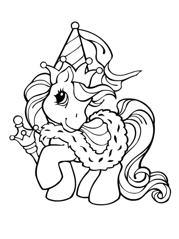 Coloriage d'une princesse dans son royaume entourée de fleurs