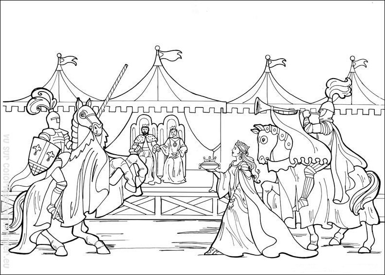 Une princesse élégante dans son palais royal