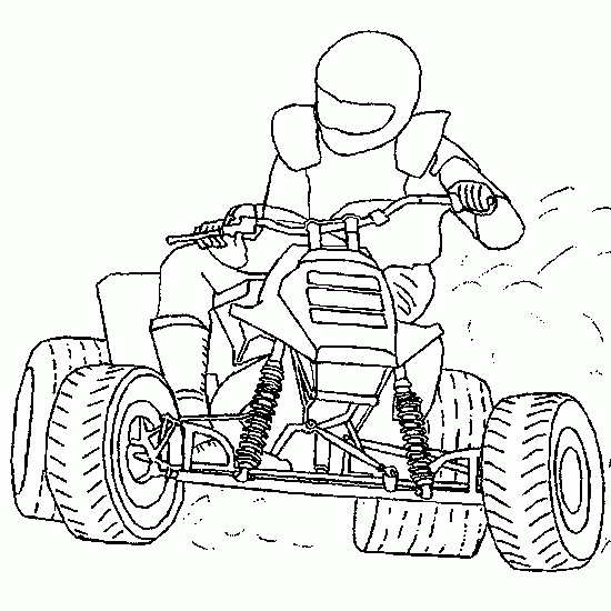 Coloriage Quad / VTT #47337 à imprimer Coloriage Quad / VTT #47337 à imprimer