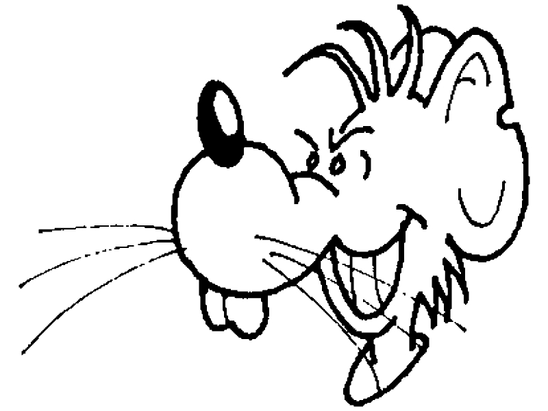 Coloriage Rat #9761 à imprimer Coloriage Rat #9761 à imprimer