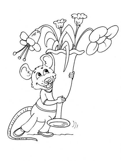 Un rat curieux explorant son environnement