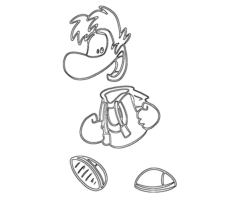 Rayman en pleine aventure dans un décor ludique