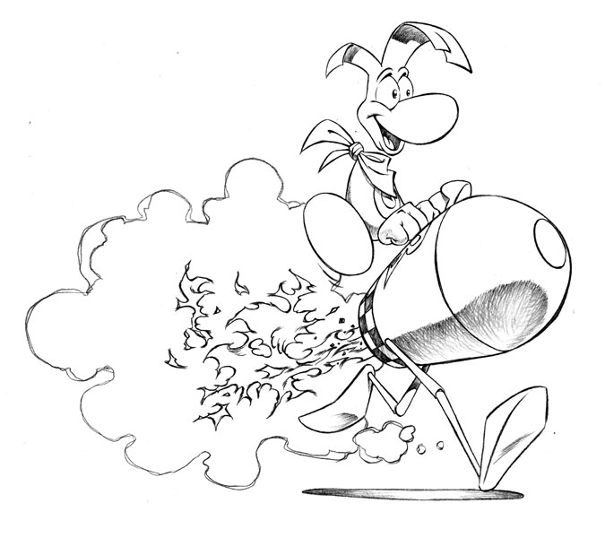 Rayman et ses amis dans une aventure colorée