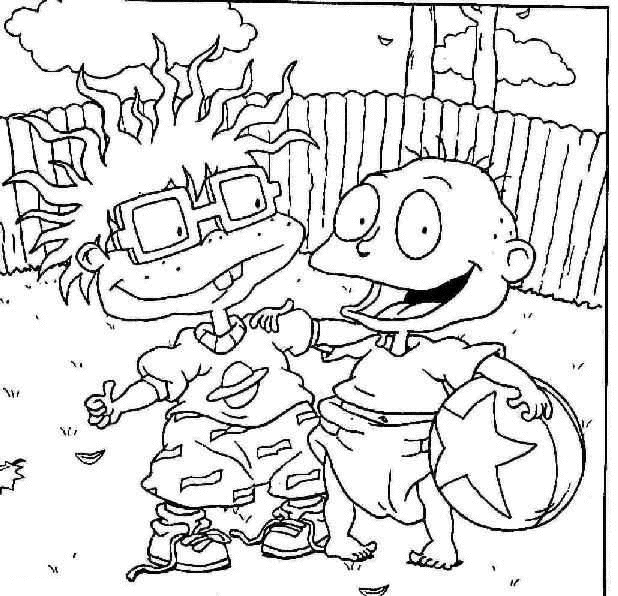 Les Razmokets en pleine aventure dans un jardin coloré