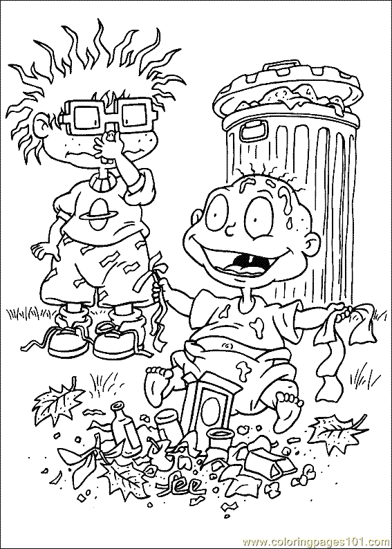 Les Razmoket en pleine aventure dans leur jardin